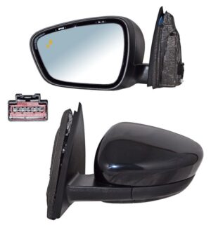 ELFEC20EL1 ESPEJO ESCAPE 20-21 ELECT P/PINT C/SENS PUNTO CIEGO C/DESEMP 7 PINES IZQ