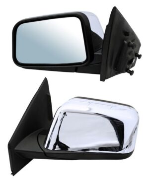 ELFED07EL2 ESPEJO EDGE 07-10 ELECT CROM C/MEM LUZ INF C/DESEMP ***0 IZQ