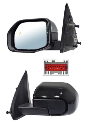 ELFMA22EL1 ESPEJO MAVERICK 22-23 ELECCT P/PINT C/SENSOR PUNTO CIEGO C/DESEMP 7 PINES 231103 IZQ