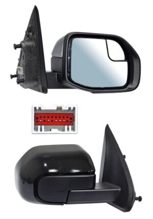 ELFMA22ER ESPEJO MAVERICK 22-23 ELECCT P/PINT C/PUNTO CIEGO C/DESEMP 5 PINES 231103 DER