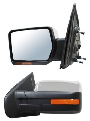 ELFPU09EL3 ESPEJO FORD PU 09-14 ELECT CROMADO C/MEM C/DESEMP C/DIRECC C/LUZ INF AUTOABATIBLE IZQ