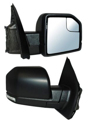 ELFPU15ER ESPEJO FORD PU / F150 15-18 ELECT P/PINT C/LUZ INF LED C/MEM C/DIRECC C/DESEMP C/PUNTO CIEGO AUTOABATIBLE DER