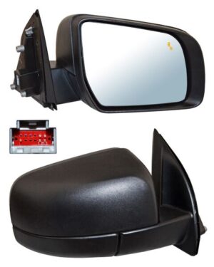 ELFRA17ER1 ESPEJO RANGER 17-21 ELECT CHINO C/SENSOR Y PUNTO CIEGO DER