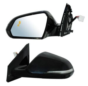 ELHDSO15EL3 ESPEJO SONATA 15-17 ELECT P/PINT BASE NEGRA C/DIRECC C/SENSOR PUNTO CIEGO C/DESEMP C/MEM IZQ