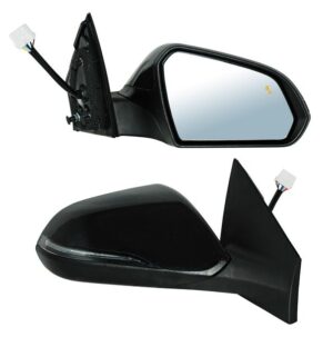 ELHDSO18EDR ESPEJO LAT SONATA 18-19 ELEC P/PINT C/DIRECC C/SENSOR PUNTO CIEGO C/DESEMP DER