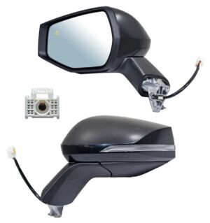 ELKSP23EL1 ESPEJO SPORTAGE 23-24 ELECTRICO P/PINT BASE POROSA C/DESEMP C/DIRECC C/SENSOR PUNTO CIEGO 8 PINES IZQ