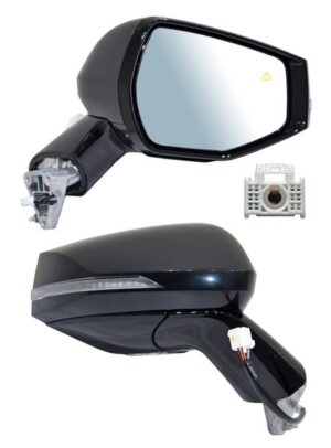ELKSP23ER2 ESPEJO SPORTAGE 23-24 ELECTRICO P/PINT BASE NEGRA C/DESEMP C/DIRECC C/SENSOR PUNTO CIEGO 8 PINES DER