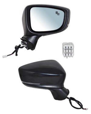 ELM317ER1 ESPEJO MAZDA 3 17-18 ELECT PINT C/DESEMP C/DIRECC C/SENSOR PUNTO CIEGO 7 PINES T155 210416 DER