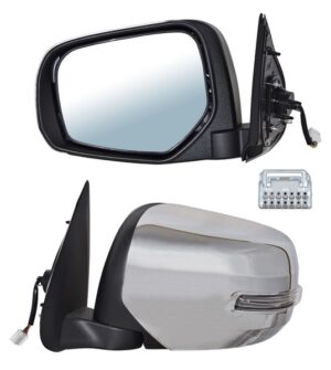 ELMTPU16CEL2 ESPEJO MITSUBISHI PU L200 16-18 ELECT CROM C/DIRECC AUTOABATIBLE 7 PINES IZQ