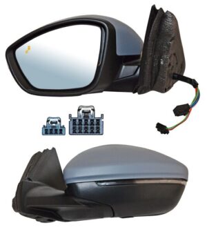 ELP20819EL2 ESPEJO PEUGEOT 208 19-23 ELECT P/PINT C/DIRECC C/SENSOR PUNTO CIEGO  C/DESEMP AUTOABATIBLE C/LUZ INF IZQ