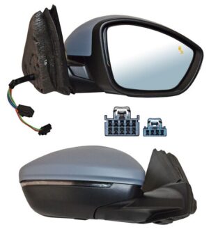 ELP20819ER2 ESPEJO PEUGEOT 208 19-23 ELECT P/PINT C/DIRECC C/SENSOR TEMP Y PUNTO CIEGO  C/DESEMP AUTOABATIBLE C/LUZ INF DER