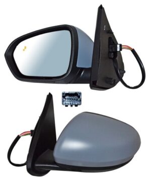 ELRDU21EL1 ESPEJO DUSTER 21-22 ELECT P/PINT C/DESEMP 9 PINES 220812 IZQ