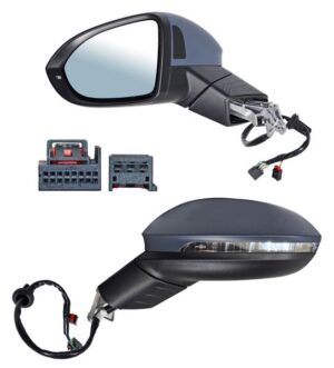 ELVGO19EL1 ESPEJO GOLF 19-21 ELECT P/PINT C/LUZ INF C/DESEMP C/MEM AUTOABATIBLE C/DIRECC C/SENS CARRIL 14 PINES IZQ