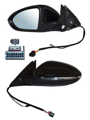 ELVJE19EL1 ESPEJO JETTA 19-21 ELECT C/DESEMP C/ DIRREC C/SENSOR PUNTO CIEGO C/MEM 12 PINES 220715 IZQ