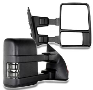 ESP1219 ESPEJO FORD F-250/ F-350 SUPER DUTY 08-16 MANUAL C/DIRECCIONAL HUMO LH/RH (PAR DE ESPEJOS)