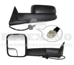 ESP825 ESPEJO DODGE RAM PU 98-01 4000 ELECTRICO LH N-TW
