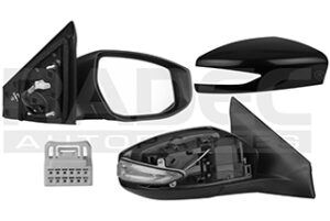 ESPG1024 ESPEJO NISSAN SENTRA 13-16 ELECT P/PINT C/DIRECCIONAL C/DESEMP RH