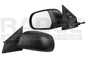 ESPGR1217 ESPEJO NISSAN VERSA 12-14 C/CONTROL NEGRO 3 PINES LH