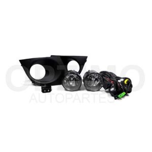 FAN376 FARO NIEBLA NISSAN TIIDA 07-17 JGO C/PARRILLAS N-CN