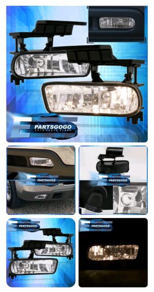 FAN435 FARO NIEBLA CHEV SILVERADO/ SUBURBAN 99-02 JGO COMPLETO