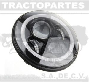 FAR1178 FARO UNIVERSAL REDONDO LED 7" OJO DE ANGEL FONDO NEGRO (JGO)