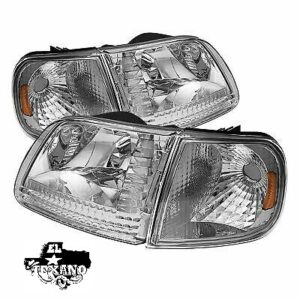FAR1270 FARO FORD LOBO 97-03/EXPEDITION 97-02 C/CUARTOS PUNTA F/CROMADO JGO