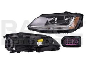 FARG1291 FARO VW JETTA BICENTENARIO 15-18 1 FOCO CO LUZ LED LH GRIMEX