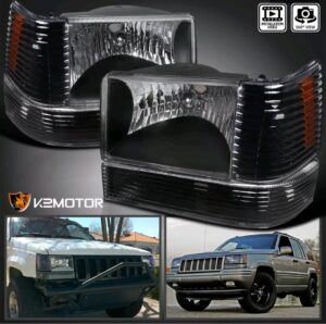 FAR1416 FARO JEEP GRAND CHEROKEE 93-97 F/NEGRO JGO CUARTOS PUNTA Y FRONTALES