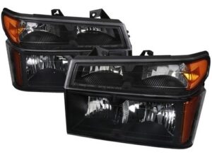 FAR1424 FARO CHEVROLET COLORADO 04-12 F/NEGRO (JGO FAROS Y CUARTOS FRONTALES LH/RH)