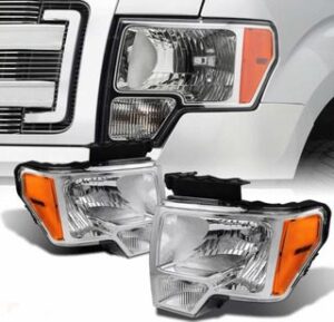 FAR1431 FARO FORD F-150/ LOBO 09-14 F/CROMADO (JGO FAROS LH/RH)