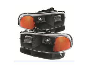 FAR1436 FARO GMC SIERRA/ YUKON 99-06 F/NEGRO PERFORMANCE TRANSPARENTE (JGO FAROS Y CUARTO FRONTAL LH/RH)
