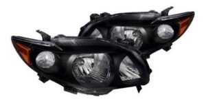 FAR1440 FARO TOYOTA COROLLA 09-10 F/NEGRO (JGO FAROS LH/RH)
