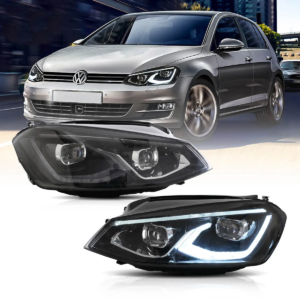 FAR1467 FARO VW GOLF 7/ MK7 14-17 C/LUPA LED PERFORMANCE (JGO FAROS LH/RH)