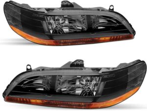 FAR1495 FARO HONDA ACCORD 98-02 2/4 PUERTAS F/NEGRO (JGO FAROS LH/RH)