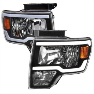 FAR1501 FARO FORD F150 09-14 F/NEGRO C/LED PERFORMANCE (JGO FAROS LH/RH)