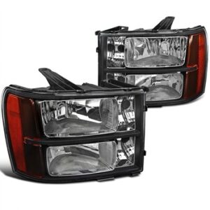 FAR1502 FARO GMC SIERRA 07-13 F/NEGRO PERFORMANCE (JGO FAROS LH/RH)