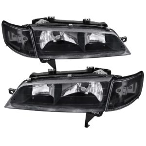 FAR1531 FARO HONDA ACCORD 94-97 F/NEGRO (JGO FAROS/ CUARTOS PUNTA Y BASE FARO LH/RH)