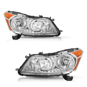 FAR1533 FARO HONDA ACCORD 08-12 F/CROMADO CUARTO AMBAR 4P (JGO FAROS LH/RH)