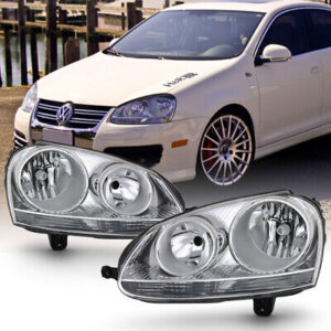 FAR1537 FARO VW BORA 05-10 F/CROMADO S/LUPA (JGO FAROS LH/RH)