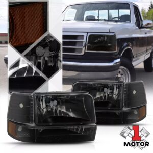 FAR1567 FARO FORD PU F150/ F250/ F350 92-96 AHUMADO PERFORMANCE (JGO FAROS/CUARTO PUNTA Y FRONTAL