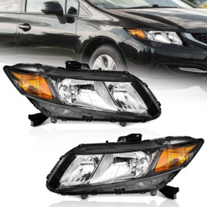 FAR1568 FARO HONDA CIVIC 12-15 4P F/NEGRO (JGO FAROS LH/RH)