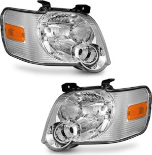 FAR1573 FARO FORD EXPLORER/ EXPLORER SPORT TRAC 06-10 F/CROMADO (JGO FAROS LH/RH)
