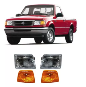 FAR1580 FARO FORD RANGER 93-97 (JGO FAROS Y CUARTO PUNTA LH/RH)