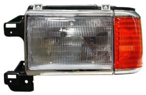 FARA197 FARO FORD PU 87-91 LH C/CROMO C/BASE C/CUARTO ALDO