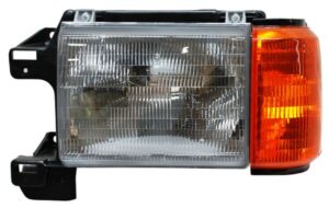 FARA199 FARO FORD PU 87-91 LH S/CROMO C/BASE C/CUARTO ALDO