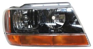 FARA550 FARO DG GRAND CHEROKEE 99-04 FONDO NEGRO CUARTO AMBAR RH ALDO