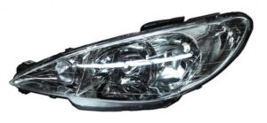 FARA563 FARO PEUGEOT 206 01-09 C/BASE LISO 2 AS LH ALDO
