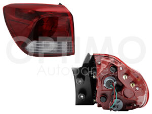 FCNA0122 CALAVERA KIA RIO 18-23 IZQ EXT S/ARNES 5PTAS (ROJO/BLANCO)