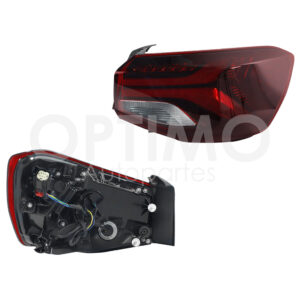 FCNC0521 CALAVERA CHEV ONIX 20-22 DER EXT C/ARNES C/LED (ROJO/BLANCO)