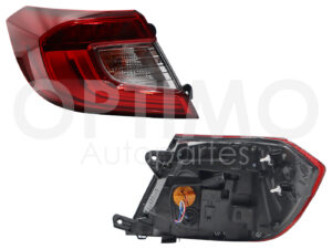 FCNH0122 CALAVERA HONDA ACCORD 18-21 IZQ EXT C/ARNES C/LED (VERSION SPORT) (ROJO/BLANCO)
